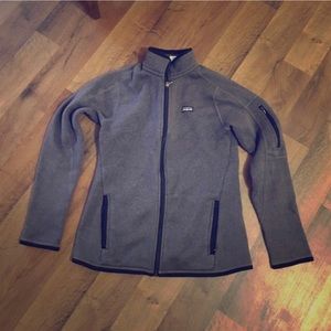 Patagonia Grey Better Sweater Jacket - Medium